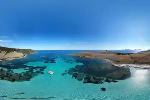 Katamaran Tour Asinara Insel Nationalpark Buriana Charter