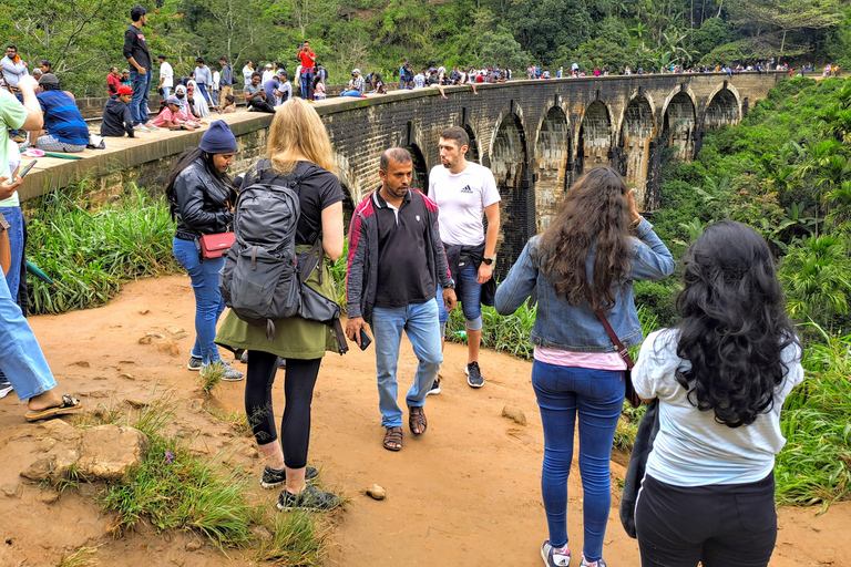 04 dni - lotnisko CMB, Kandy, wycieczka pociągiem, wizyta w Ella, safari