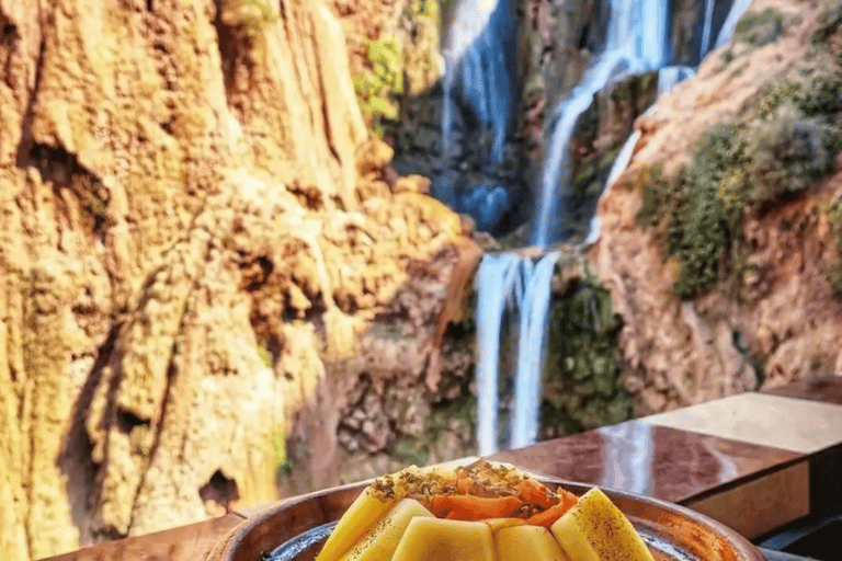 Ouzoud-watervallen vanuit Marrakesh met boottochtGroep - Gedeelde Tour naar Ouzoud