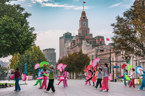 Shanghai Highlights Walking Tour mit einem ortskundigen Guide