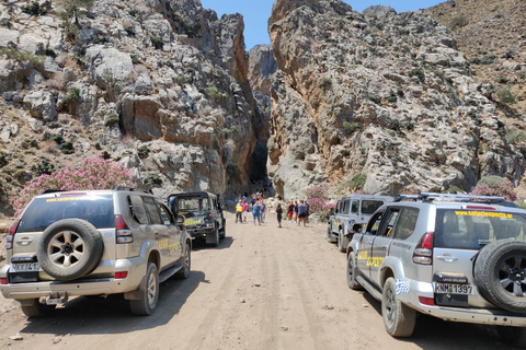 Crète : Safari dans les gorges de Trypiti et la mer du sud de la Crète