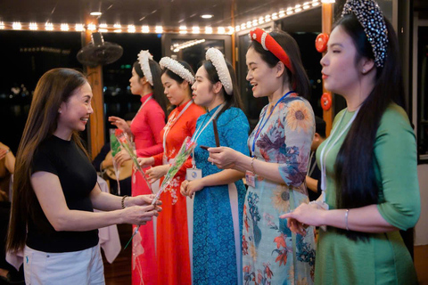 Hue: Royal Dinner Cruise on Perfume River & Live CaHue Music Royal Dinner Cruise with Hotel Pickup