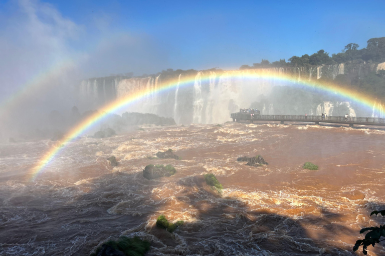 Iguaçu-vattenfallen Privat tur Brasilien och Argentinska sidan