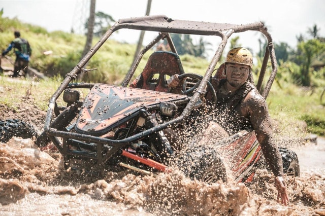 Bali: Buggy Adventure with Lunch and River Bath