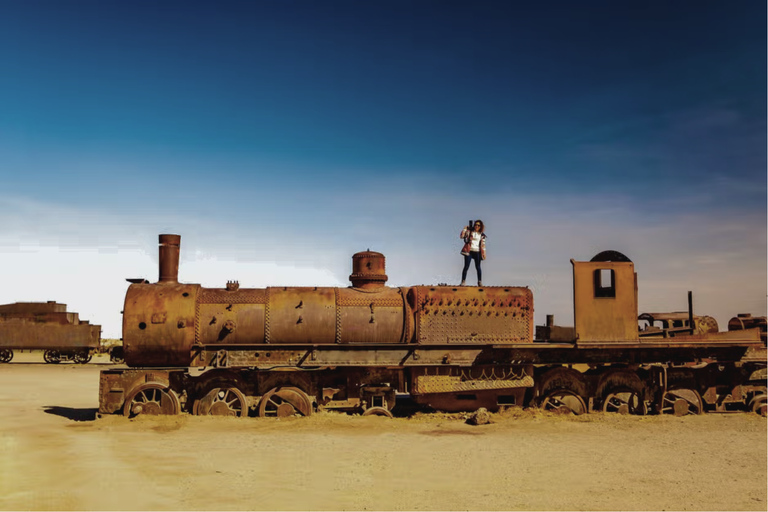 From Uyuni: 2 Day Salt Flats and Hot Springs Tour