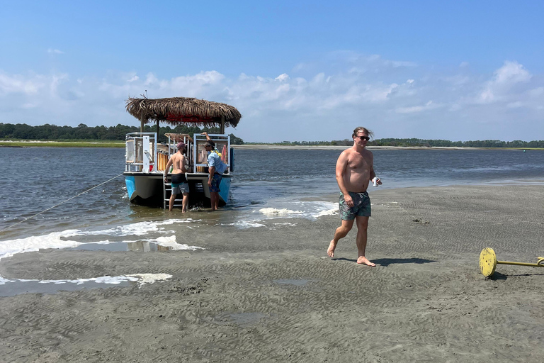 Folly Beach: Tiki Boat Cruise with BYOB Option