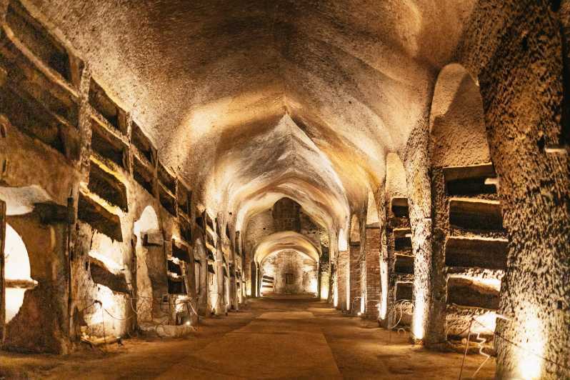 Neapel: Katakomberna i San Gennaro Inträdesbiljett & Guidad tur