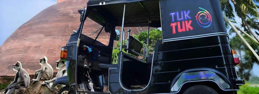 Tuk-tuk à Anuradhapura : visite de la cité antique en tuk-tuk