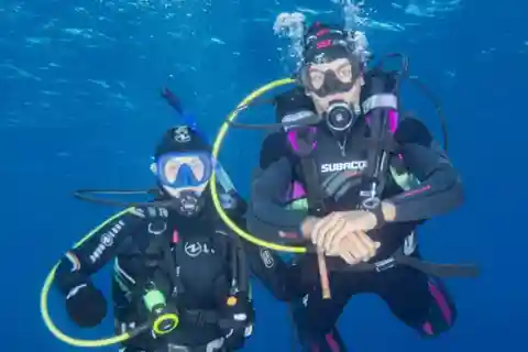 Doppel-Tauchgang auf den Azoren, mitten im Atlantischen Ozean