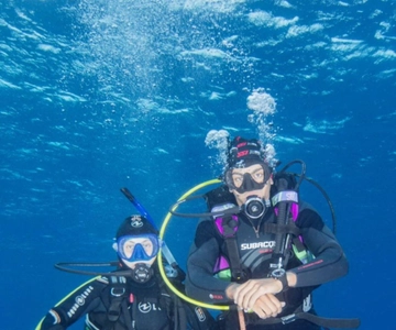 Double Dive the Azores, in the middle of the Atlantic Ocean