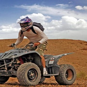 Agafay Half Day Rocky Desert Quad Bike Camel with Lunch