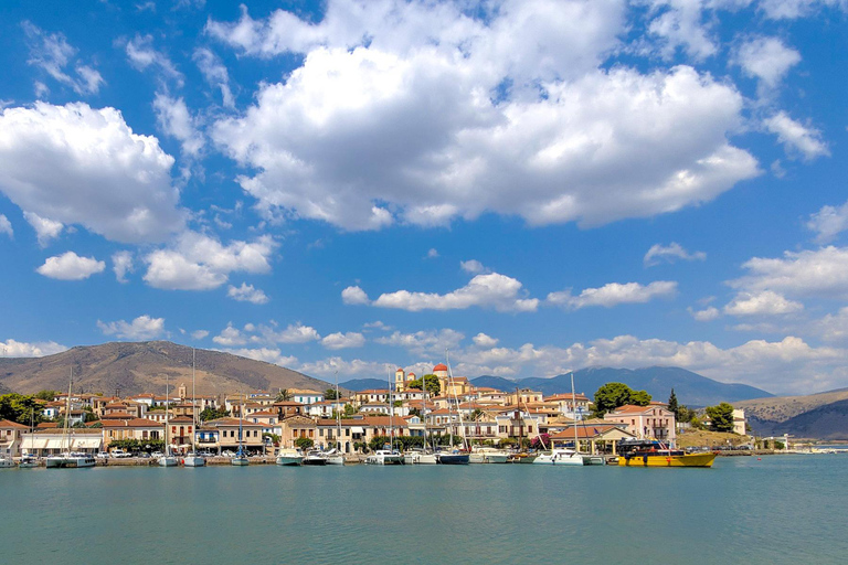 From Athens: Customizable Private Full-Day Trip to Delphi Seaside Tour: Delphi & Galaxidi