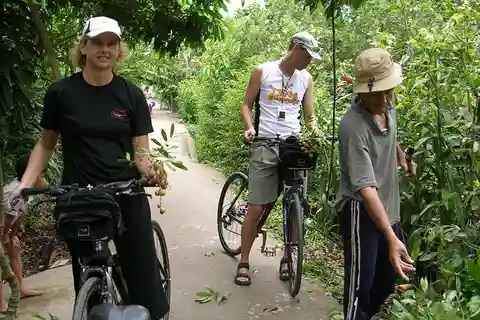 From Ho Chi Minh Private Non Touristy Biking Mekong Delta