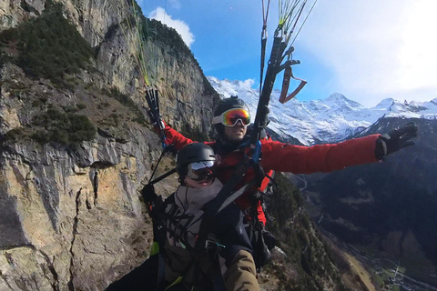 Mürren: Paragliding TandemflügeLauterbrunnen-Mürren: Paragliding Tandemflüge