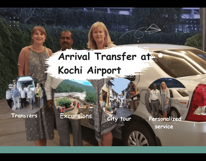 Arrival Transfer from Kochi Airport to Hotels and City Tour.