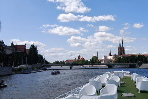 Wrocław: Panoramiczny rejs po Odrze statkiem Wratislavia