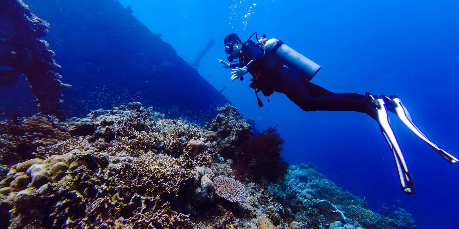 Open Water Course at Liberty Wreck & Kayak Adventure in Bali