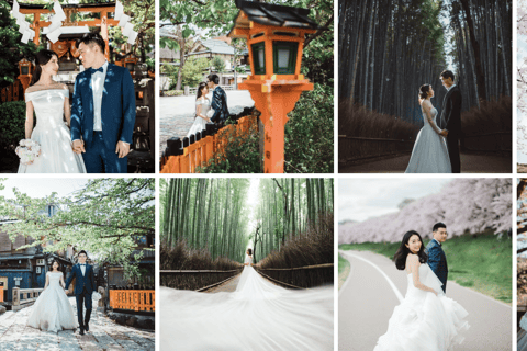 Kyoto et Nara : visite photographique de mariage avec 3 sites pittoresquesKyoto et Nara : circuit photo de mariage avec 3 sites pittoresques