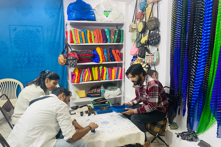 Luxury Tie-Dye & Block Print Workshop in Udaipur