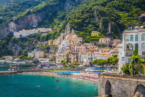 De Nápoles: Viagem de 1 dia a Amalfi e RavelloGrupo pequeno - até 18 pessoas