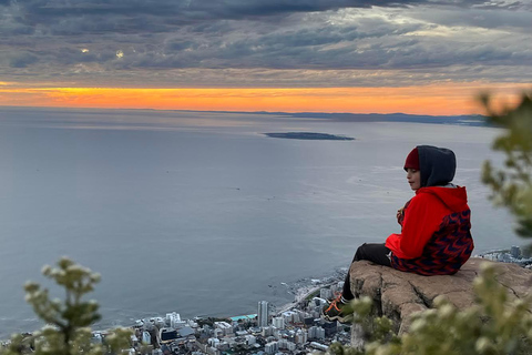 Cape Town: Guided Lion's Head Hike at Sunrise or Sunset Sunrise Hike from Meeting Point