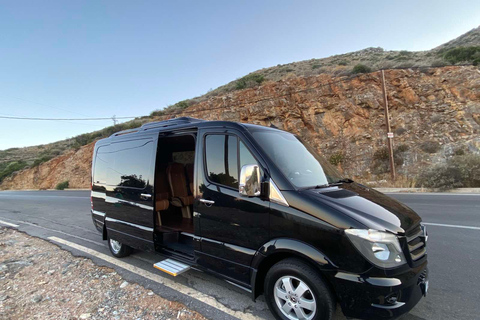 Kreta:Private Flughafentransfers/HafentransfersRethymno nach Chania Flughafen/Hafen