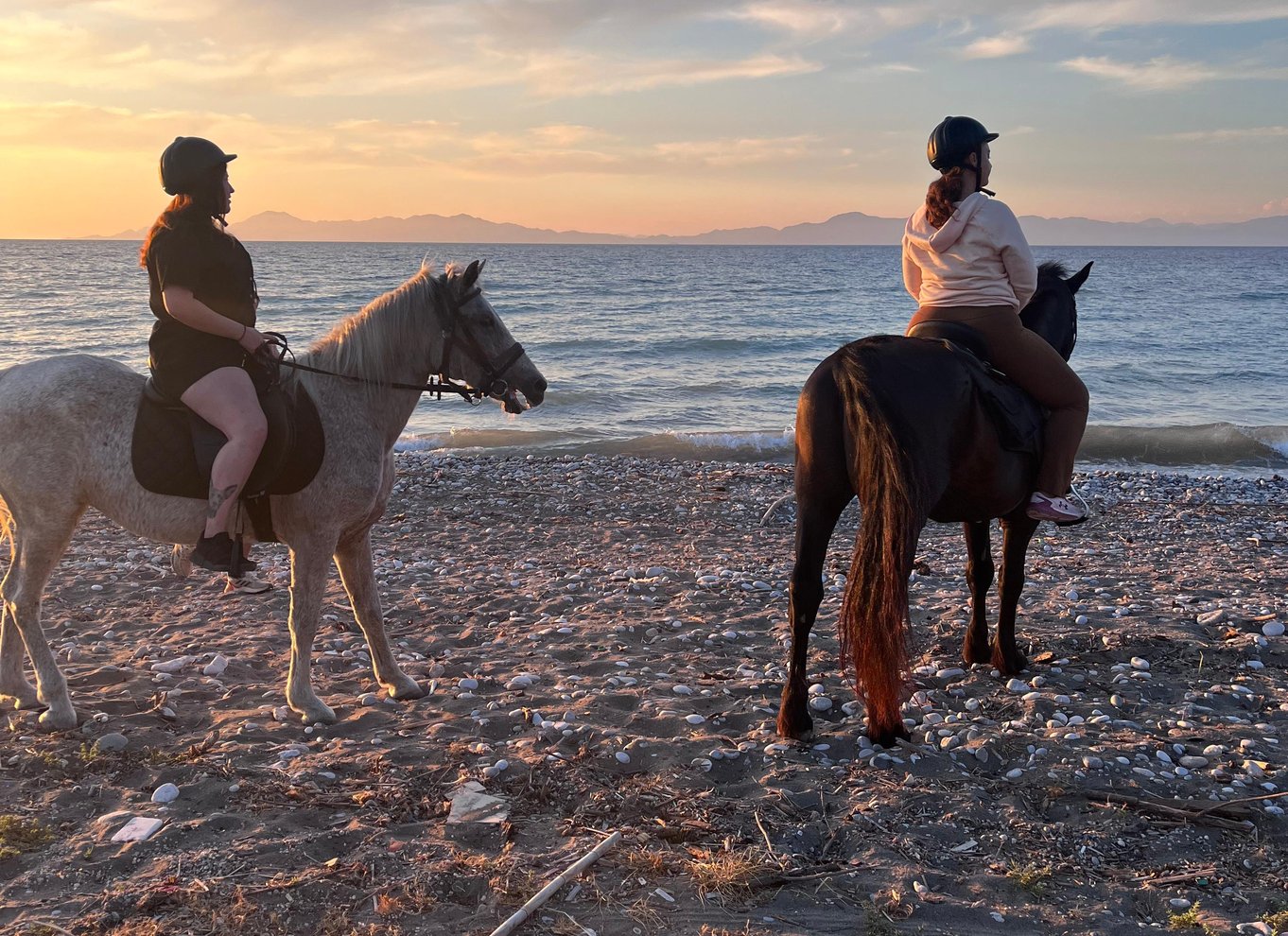 Rhodos: Ridetur på hesteryg med digitale fotos