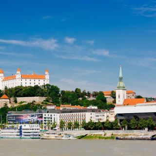 Bratislava: tour in autobus e in barca da Vienna