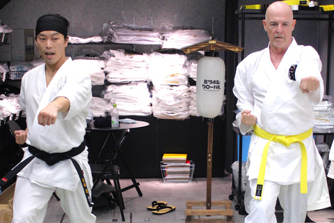 Tokyo: Karate Experience with Former All-Japan Champion PRIVATE Karate Session with Karate Gi(uniform)