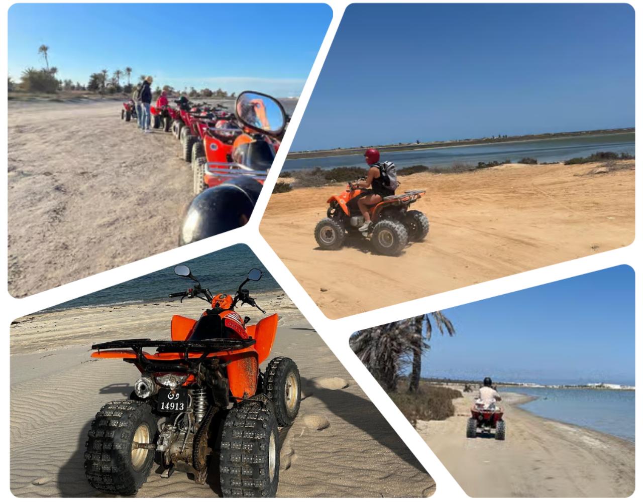 Djerba: Quad-Tour mit 3 Strecken zur Auswahl