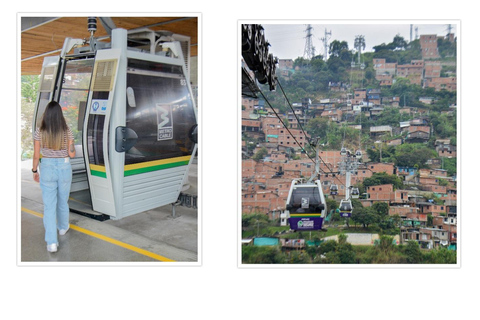 Medellín: City Tour with Metro and Metrocable Ride