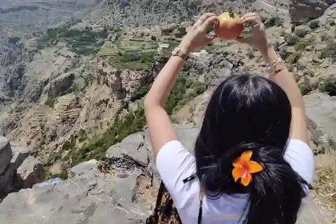 Muscat: Prywatna 1-dniowa wycieczka do Nizwa i Al Jabal Akhdar