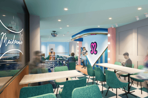 Nagoya Osu Akamon Street: Maid Cafe Exp. Maidreamin Dinner Plan