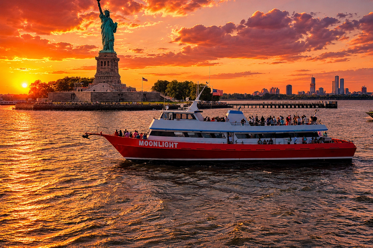 NYC: Sunset Cruise & Statue of Liberty Views | Free Drinks