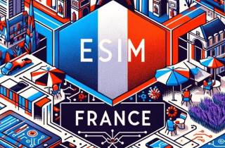 Frankreich eSIM Unbegrenzte Daten