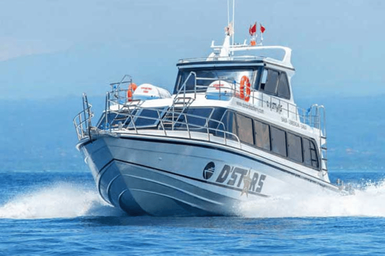 Sanur : Nusa Penida et Nusa Lembongan en bateau rapideDe Sanur à Nusa Penida avec Idola Express