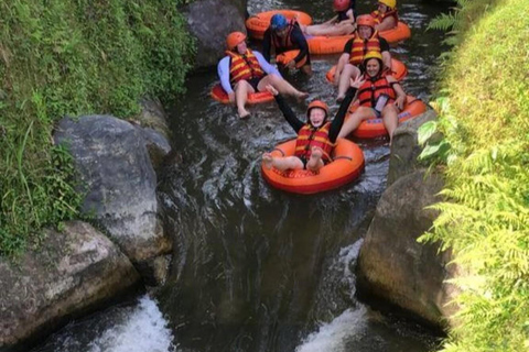 Ubud: Tubing Adventure, two-way Zipline Tour and Bali Swing Tubing + Lunch, MEETING POINT