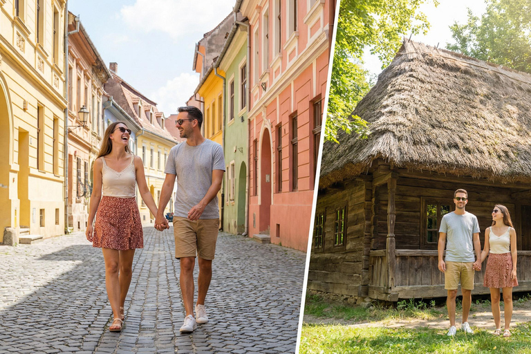 -20% Combo Tours Bucharest Highlights & Transylvania Castles 1st-Day Peles, Dracula Castles & 2nd Bucharest Parliament