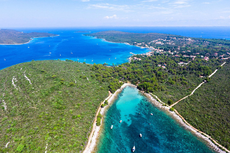 Zadar: Best of Dugi otok-Saharun beach Blue Cave sunken ship