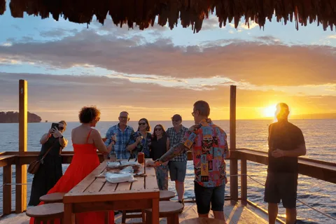 Vanuatu Watersports Port Vila: Harbour Cruise Sunset 1.5hrs