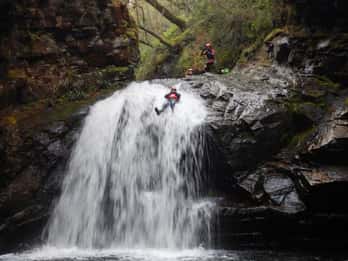 Private Extreme Canyoning in Snowdonia, North Wales