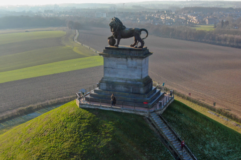 From Brussels: Brussels Tour with Waterloo and Atomium Stop