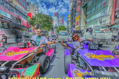 1 HOUR 15 min Go Karting Tour in Shibuya Crossing Tokyo