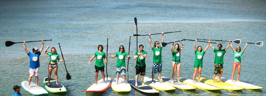 Byron Bay : cours de stand up paddle avec transfert