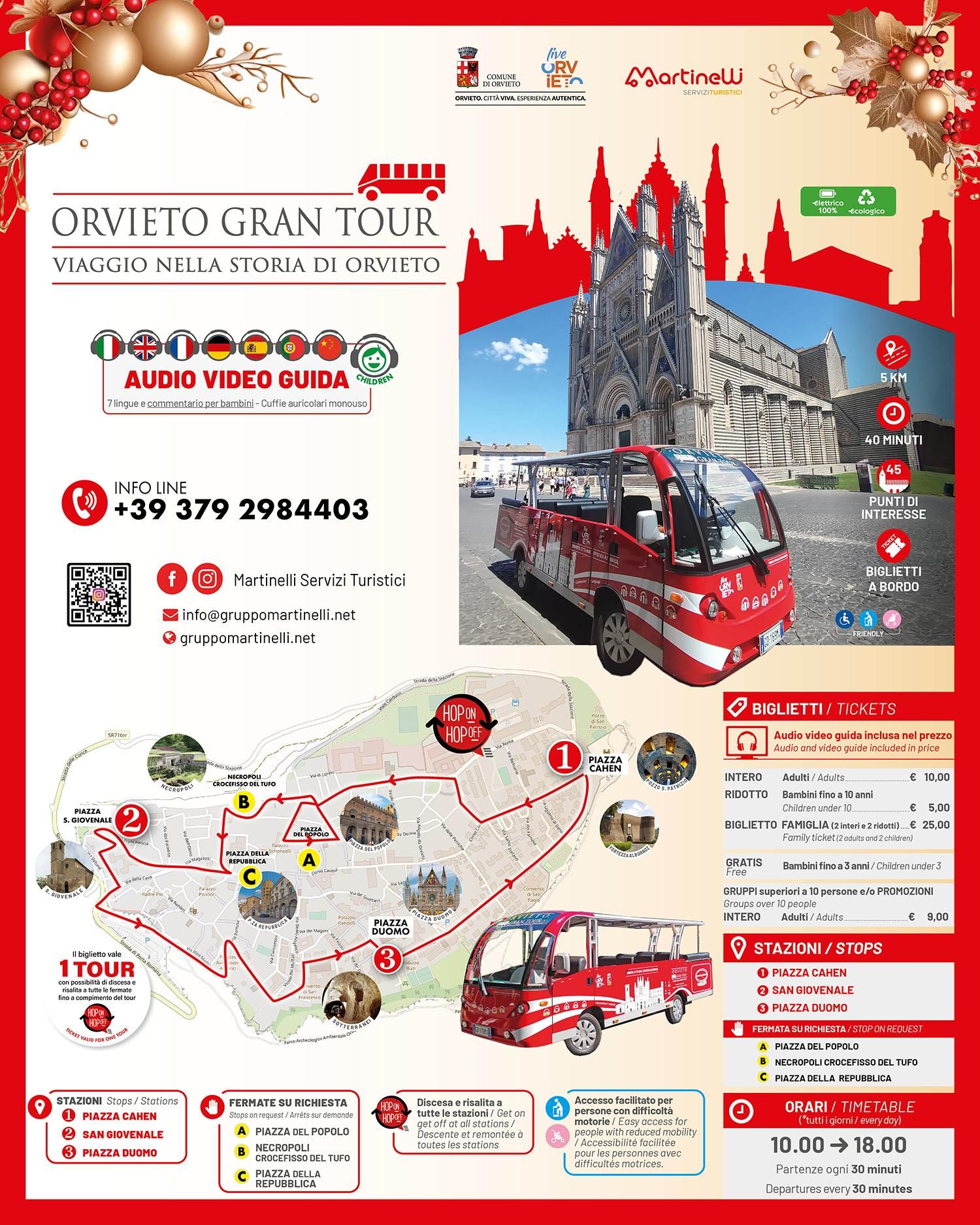 Orvieto: Weihnachtliche Bustour