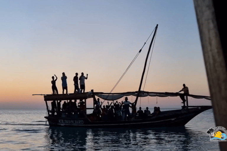 Zanzibar: Nungwi/Kendwa Beach Sunset Dhow Cruise with Fruits Transfer Not Included – Only Meeting Point