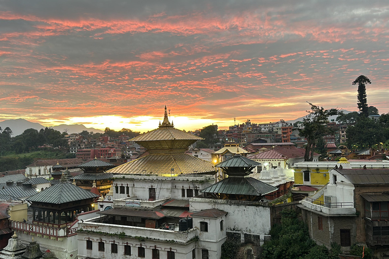 Kathmandu: Golden Hour at Pashupatinath Temple