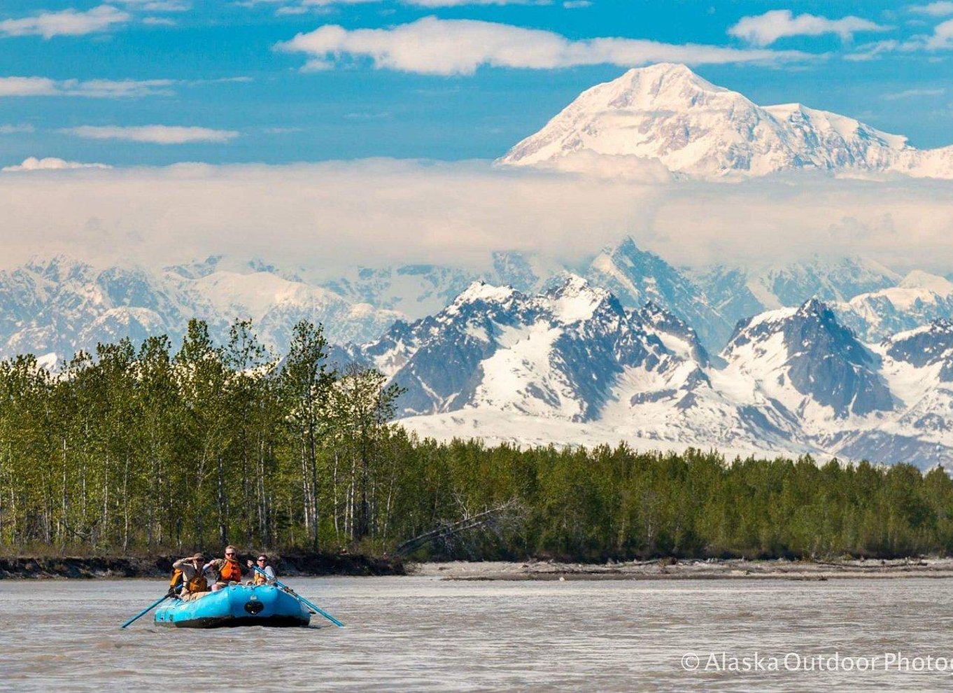 Talkeetna: 2 timers Talkeetna Float Trip