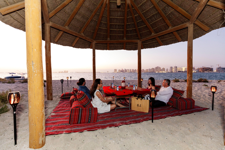 Doha: Private Dinner on Al Safliya Island