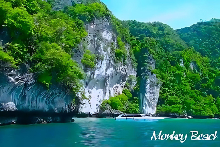 Phuket: Phi Phi, Maya, Khai oder Maiton oder Bamboo Island TourPhi Phi, Maya, Khai Island Tour mit dem Schnellboot